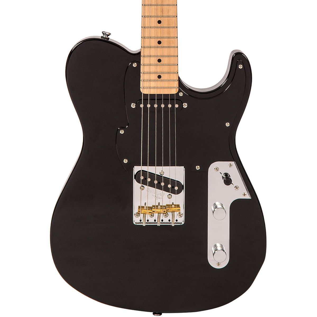 Fret-King Country Squire Classic Tonemaster - Gloss Black Elektrische gitaar