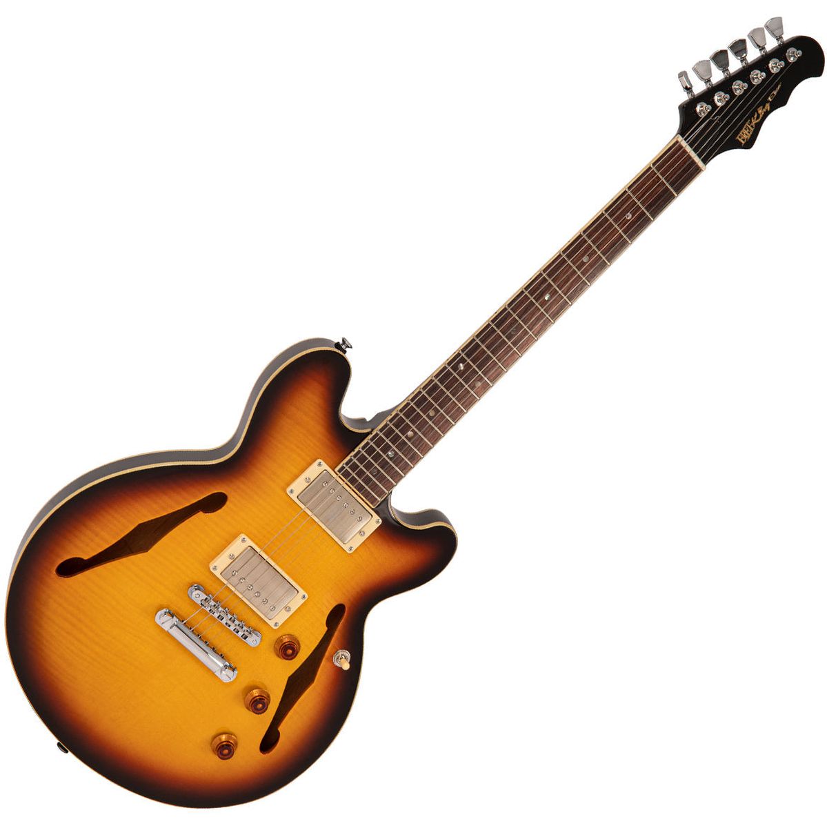 Fret-King Elise Custom - Tobacco Sunburst Elektrische gitaar