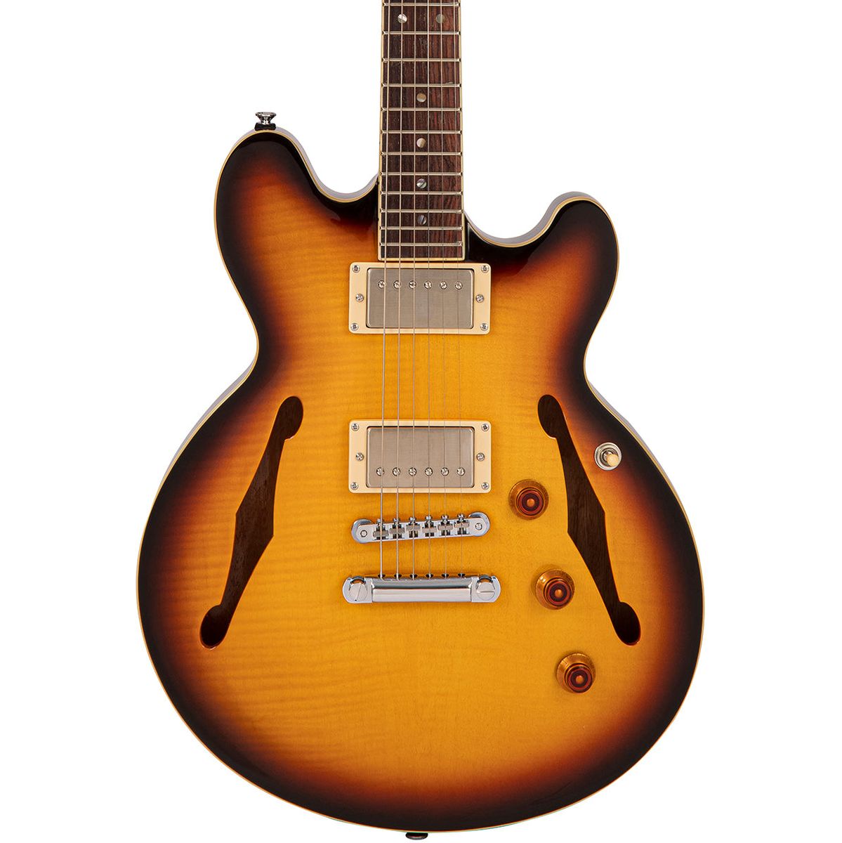 Fret-King Elise Custom - Tobacco Sunburst Elektrische gitaar