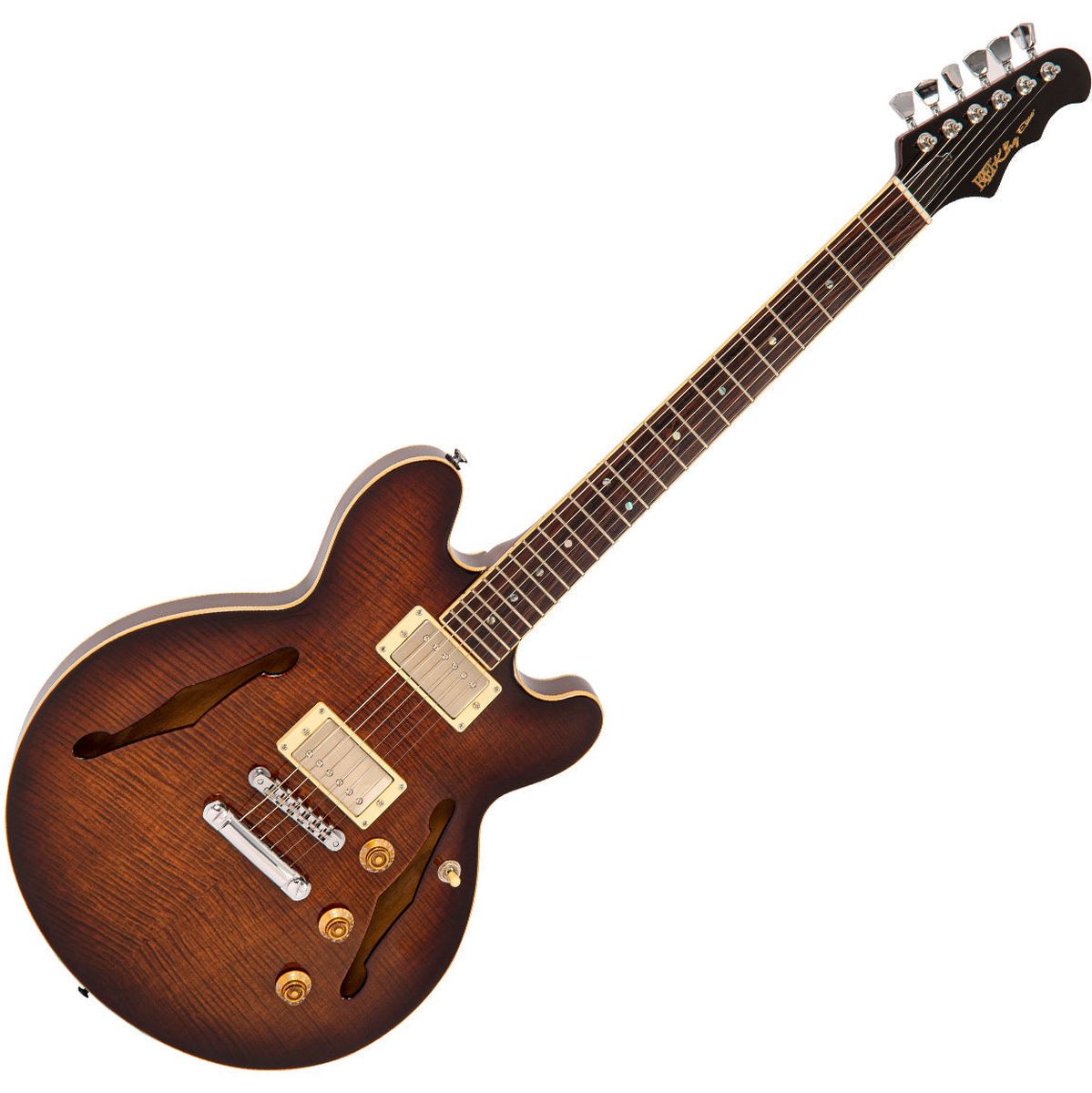 Fret-King Elise Custom - Walnut Elektrische gitaar
