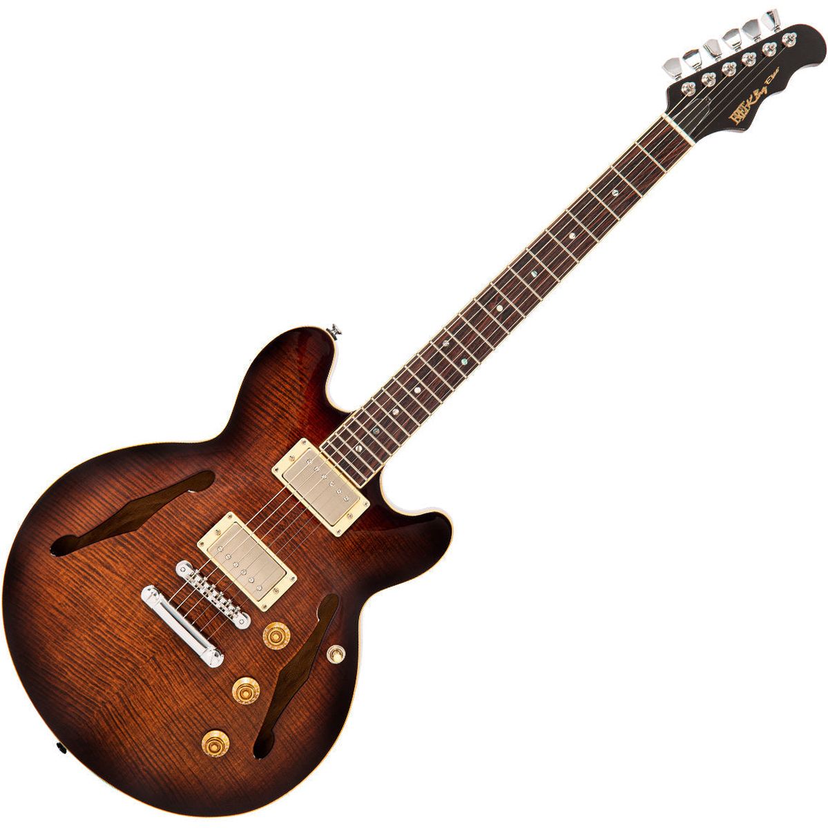 Fret-King Elise Custom - Walnut Elektrische gitaar