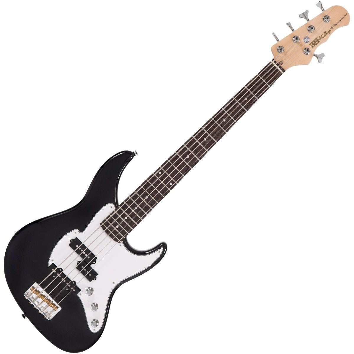 Fret-King Black Label Perception 5 Bass - Gloss Black Basgitaar