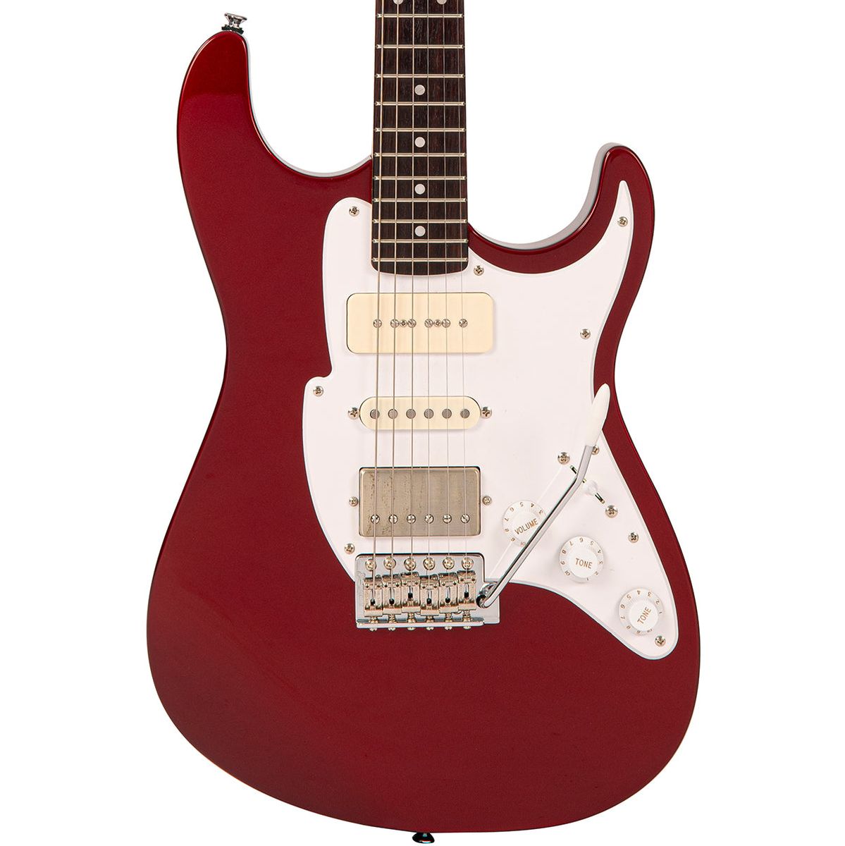 Fret-King Corona Custom Guitar - Candy Apple Red Elektrische gitaar