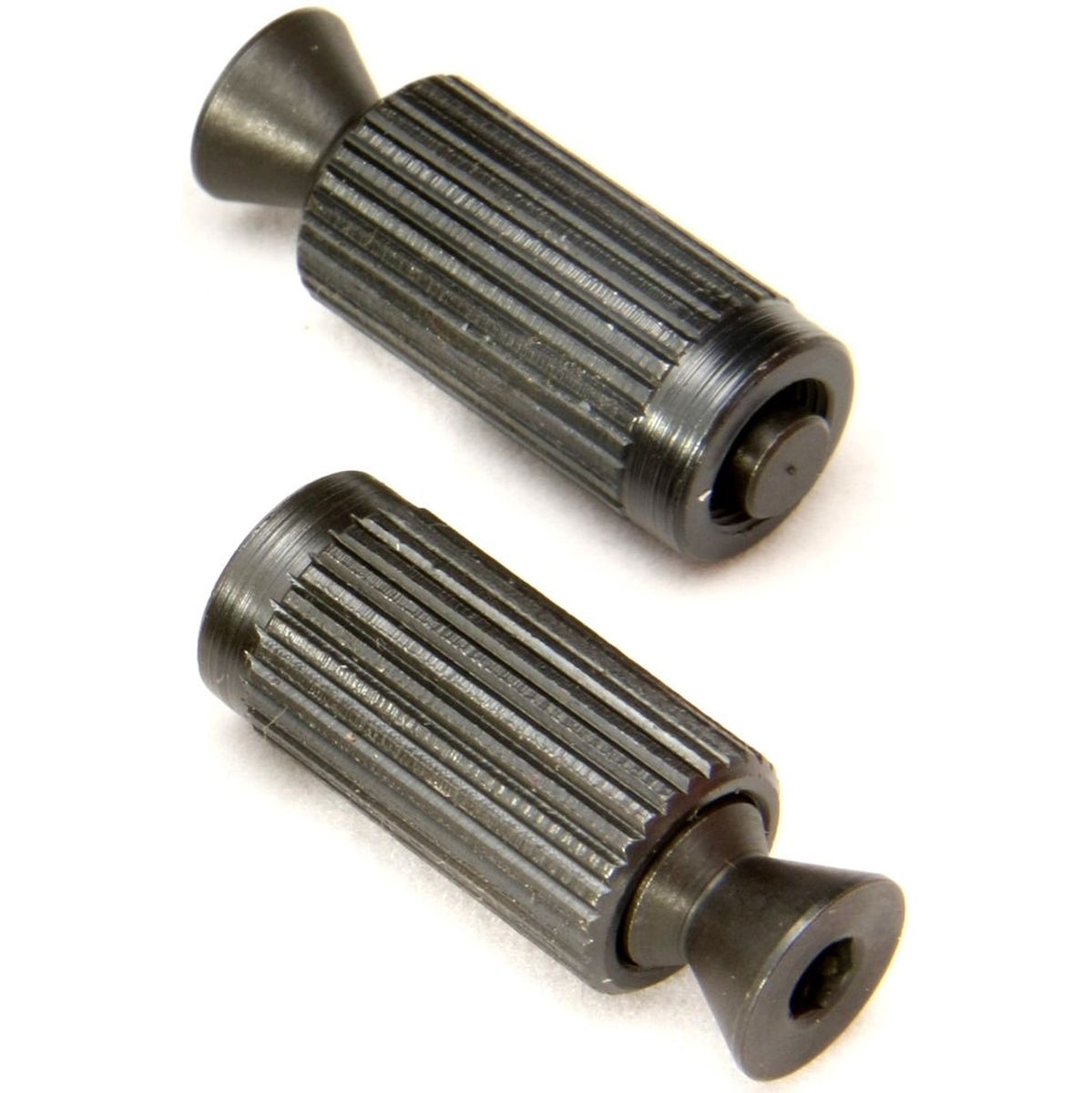 Floyd Rose Bridge Mounting Studs &amp; Inserts - Black (PKG)