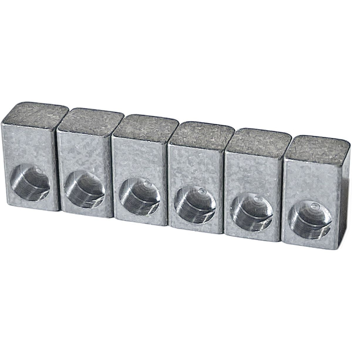 Floyd Rose String Insert Blocks - Titanium (6)