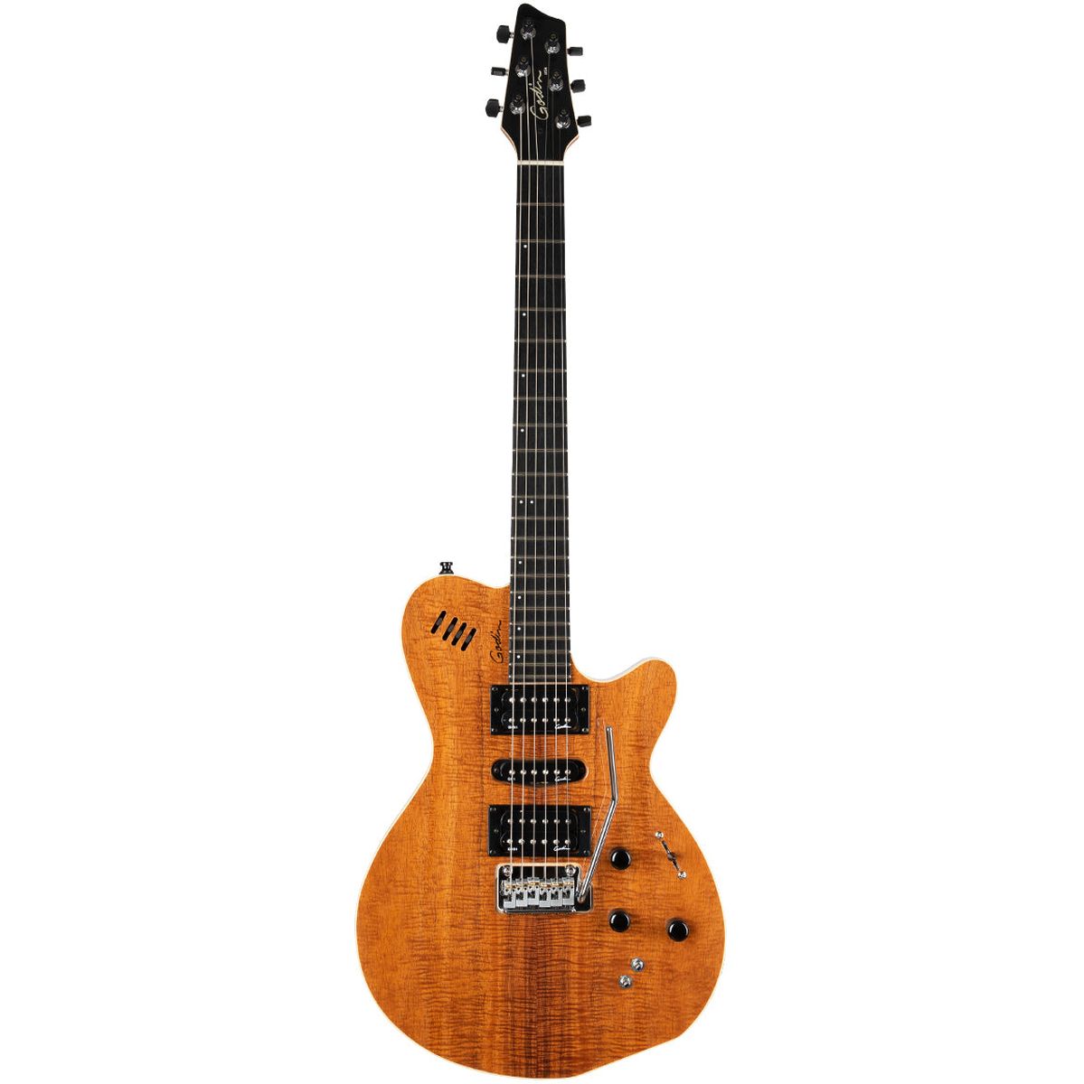 Godin xtSA 3 Voice Elektrische gitaar - Koa Extreme HG Wbag