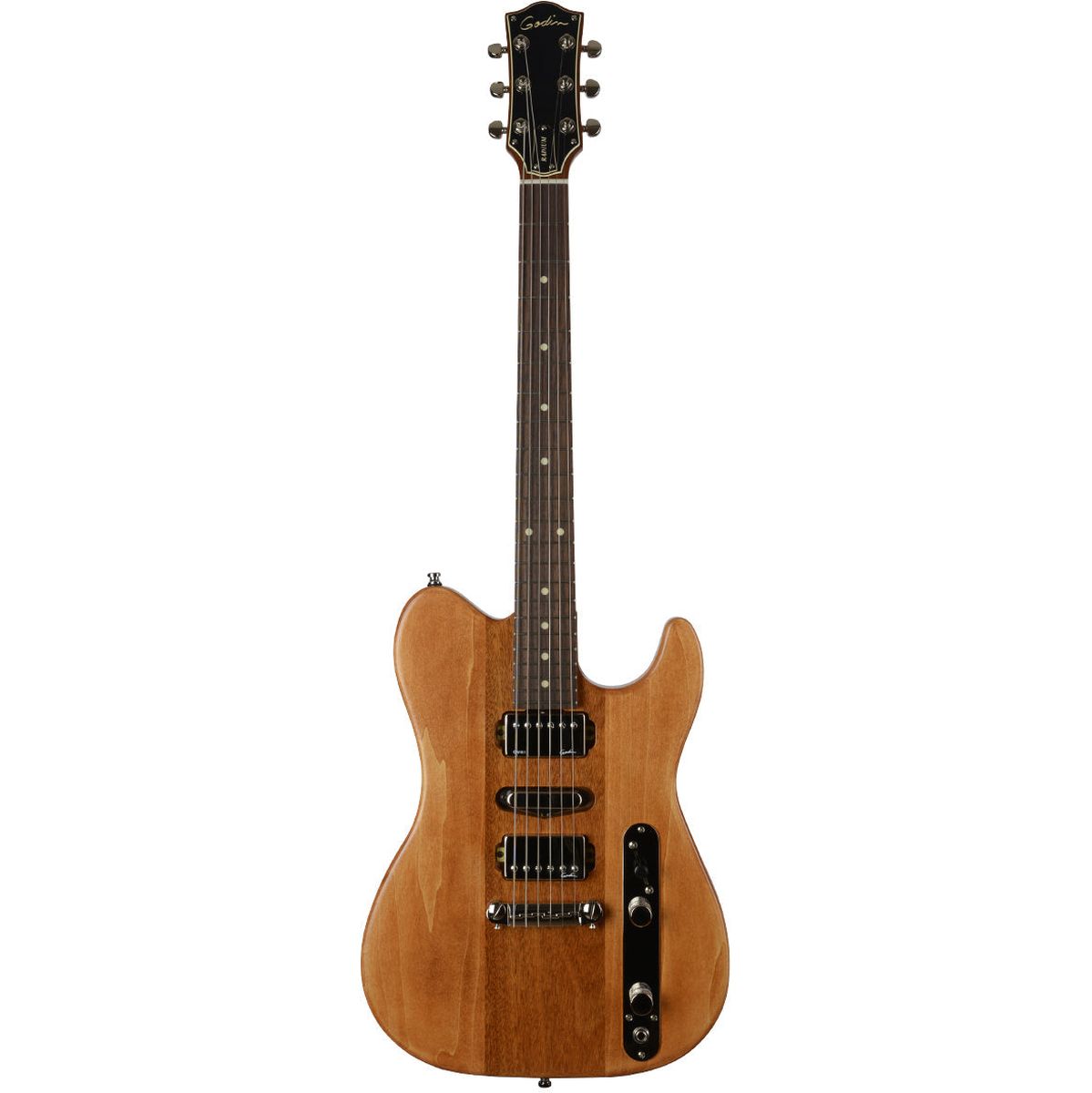 Godin Radium Electric Guitar - Winchester Brown RN Wbag Elektrische gitaar