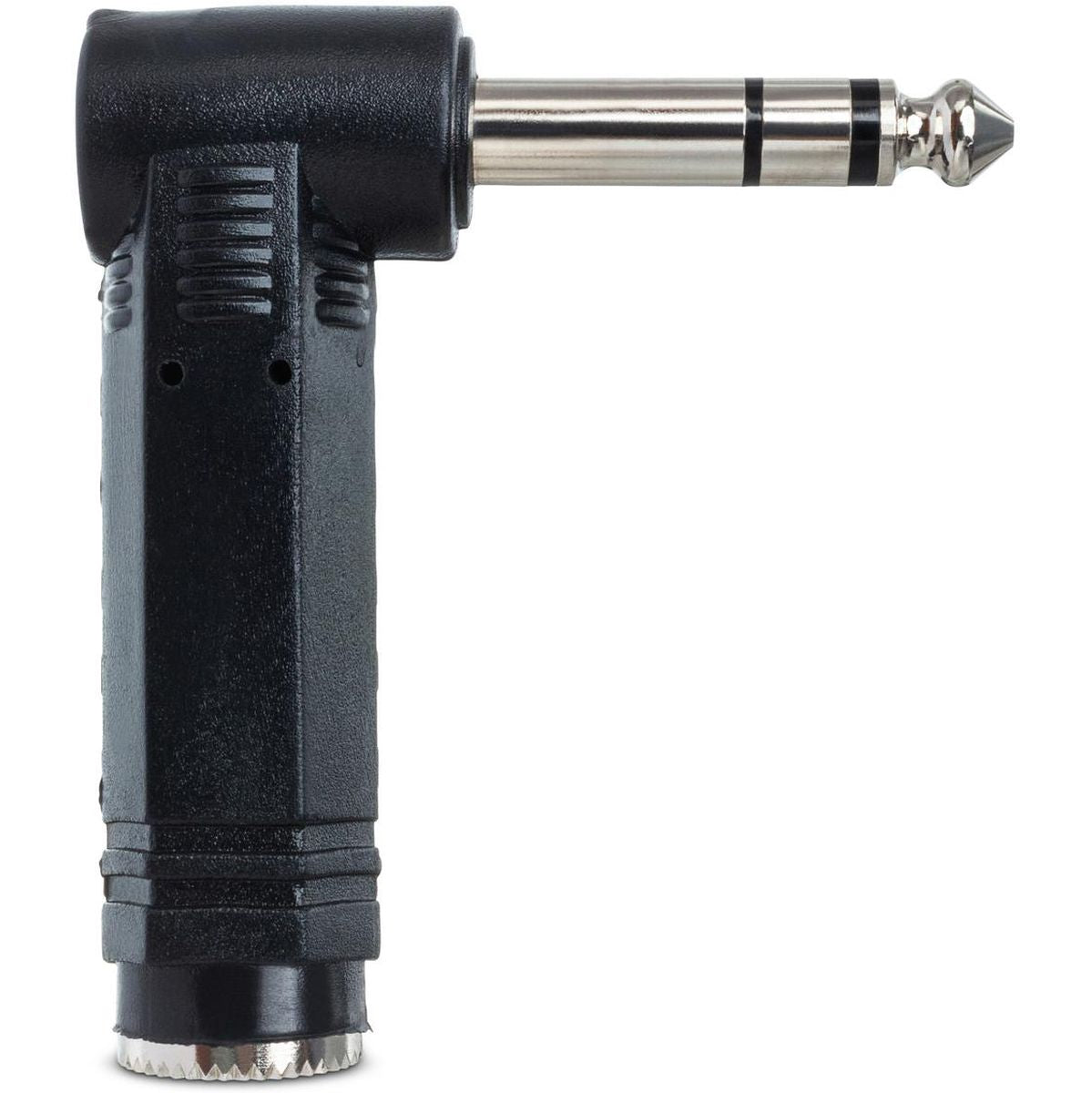 Hosa GPP-273 Right-Angle Adaptor 1/4 In TRS To Same