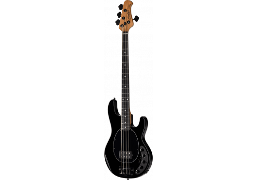 Sterling by Music Man DarkRay Black 4-String Elektrische Basgitaar
