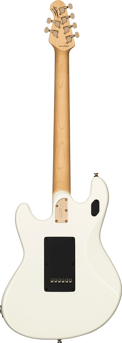 Sterling By Music Man Jared Dines Olympic White Elektrische gitaar