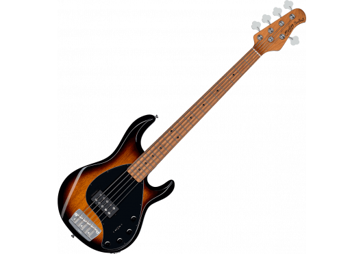 Sterling by Music Man StingRay RAY35 Vintage Sunburst 5-String Elektrische Basgitaar