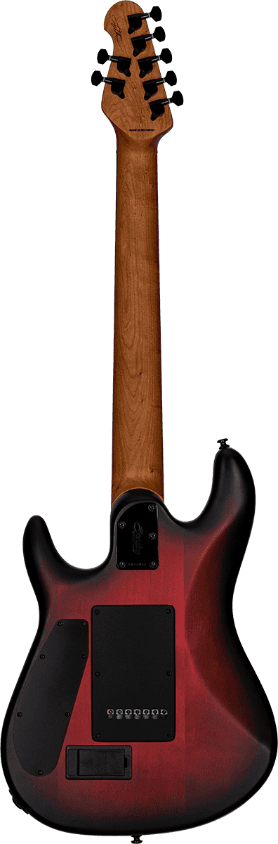 Sterling by Music Man Jason Richardson Richardson7 Dark Scarlet Burst Satin 7-String Elektrische Gitaar