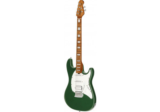 Sterling by Music Man Cutlass CT50HSS Charging Green Elektrische Gitaar