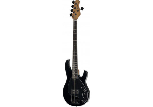 Sterling by Music Man DarkRay 5 Black 5-String Elektrische Basgitaar