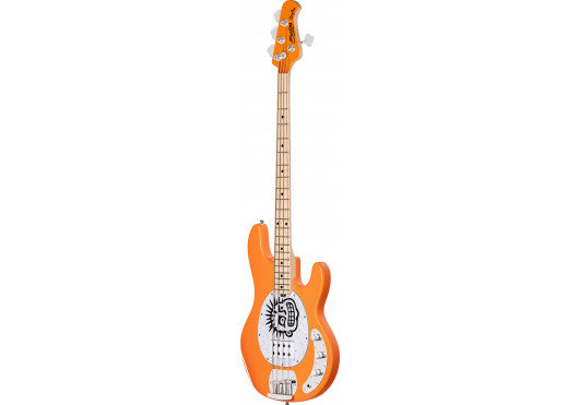 Sterling by Music Man Mike Herrera Artist Series StingRay Orange Creamsicle 4-String Elektrische Basgitaar