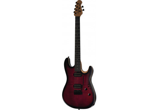 Sterling by Music Man Rabea Massaad Red Burst Elektrische Gitaar