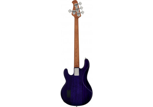 Sterling by Music Man StingRay RAY34FM Purple Sunset 4-String Elektrische Basgitaar