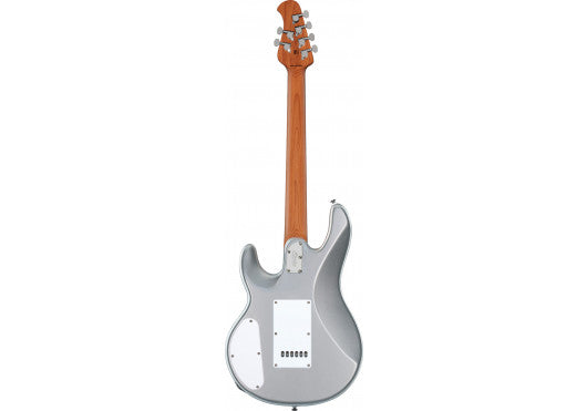 Sterling by Music Man StingRay II Silver Elektrische Gitaar