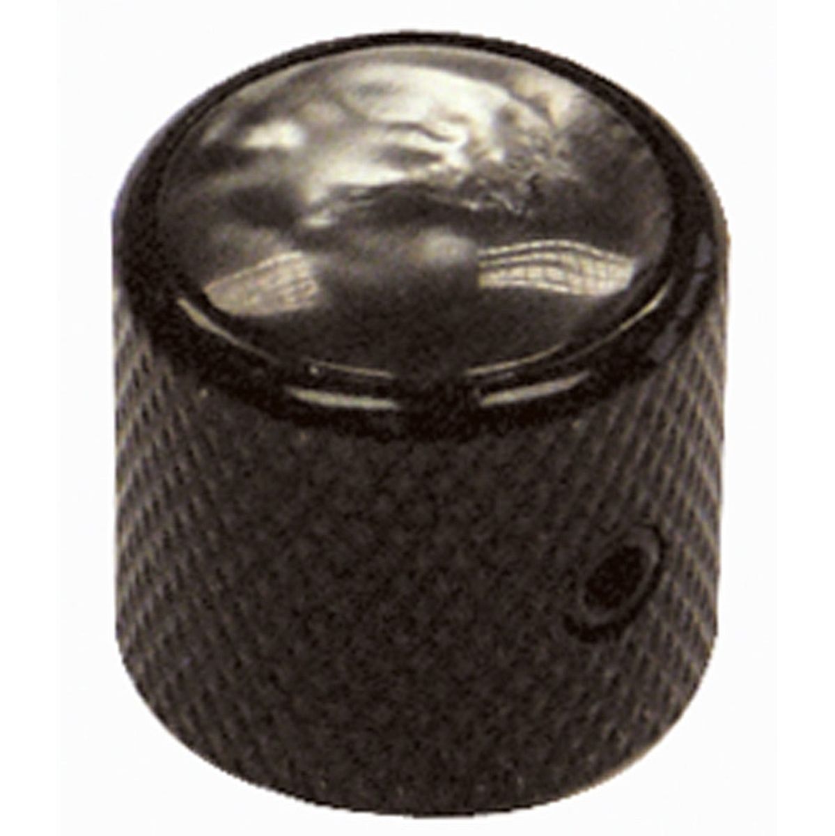 Guitar Tech Dome Knobs-Blackblack-PACK2