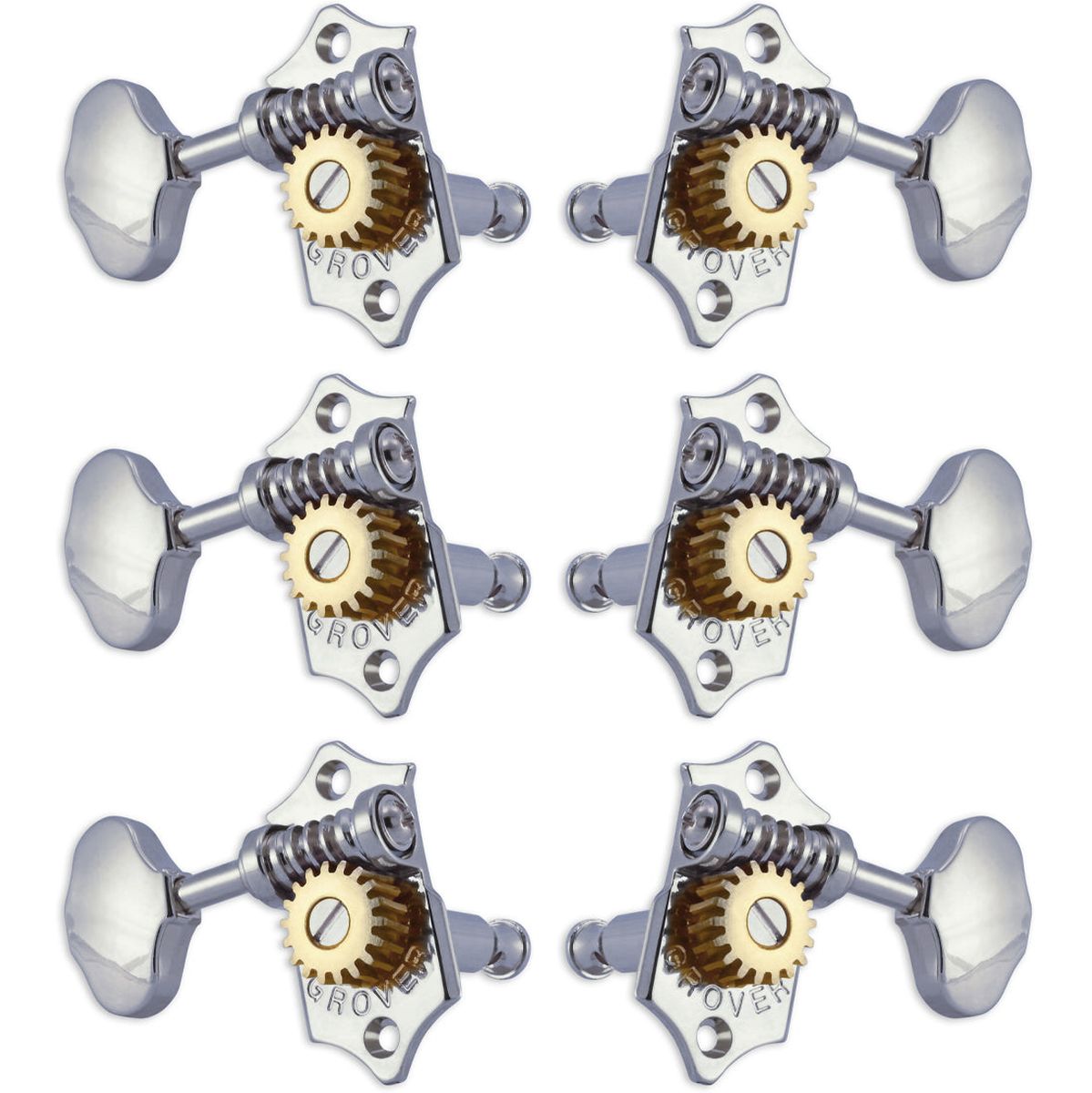 Grover Statite Horizontal Set 18:1 Chrome