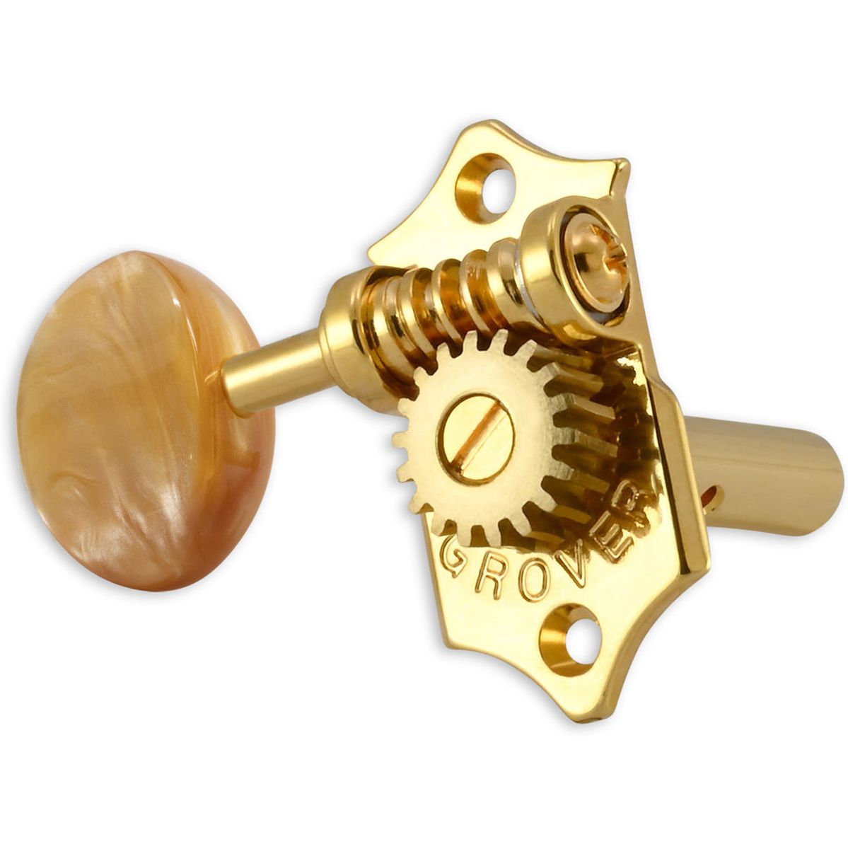 Grover Statite Horizontal Set Acrylic Buttons Gold