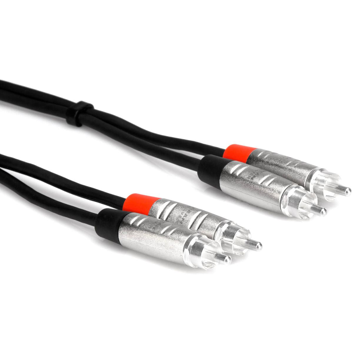 Hosa HRR-005x2 Pro Stereoint.con Dual Rean RCA To Same 5FT