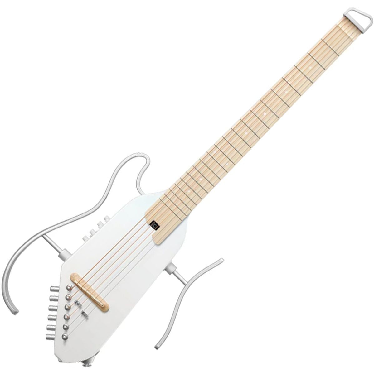 DONNER Hush 1 Pro Guitar - White Elektrische gitaar