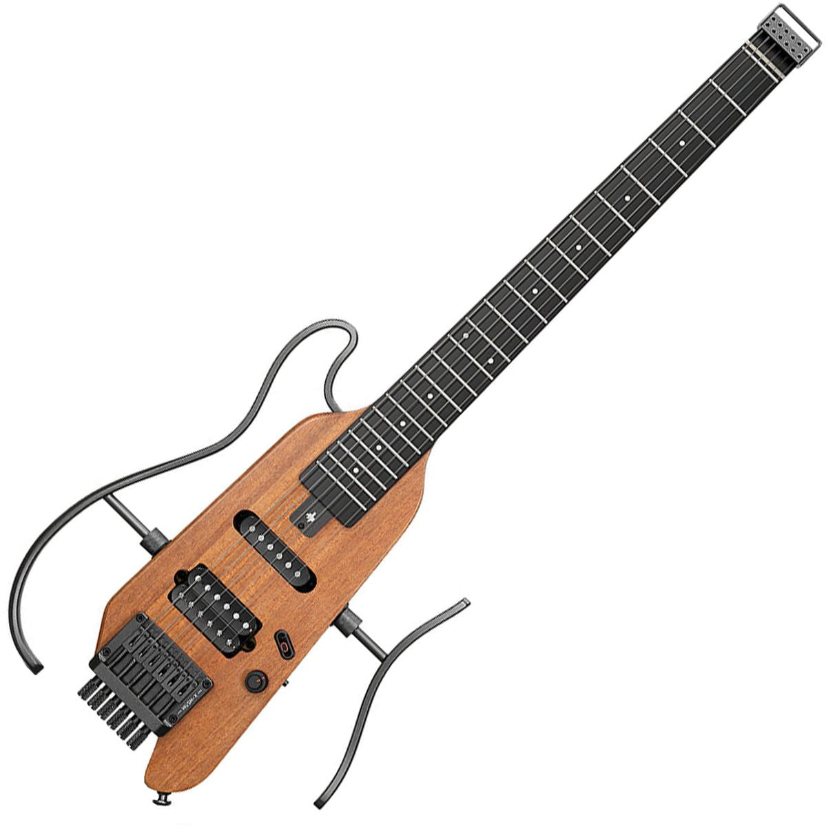 DONNER Hush-X Guitar - Natural Elektrische gitaar