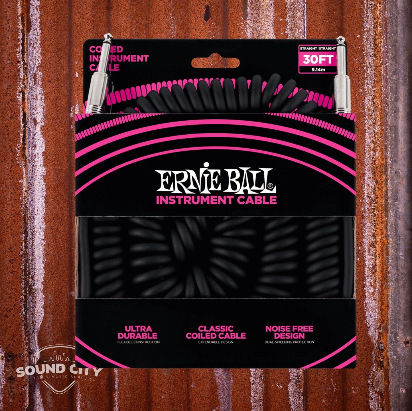 Ernie Ball 6044 Instrumentkabel Jack/Jack (9m)