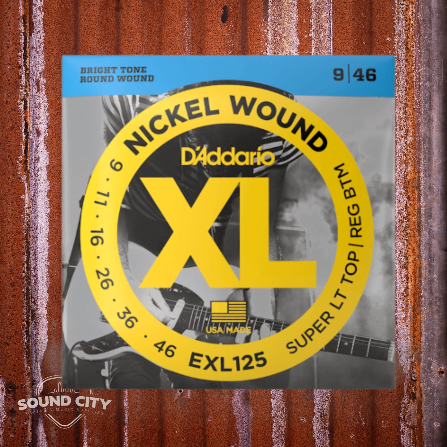 D'Addario EXL125 09-46 Super Light Top/Regular Bottom, XL Nickel Elektrische Gitaarsnaren