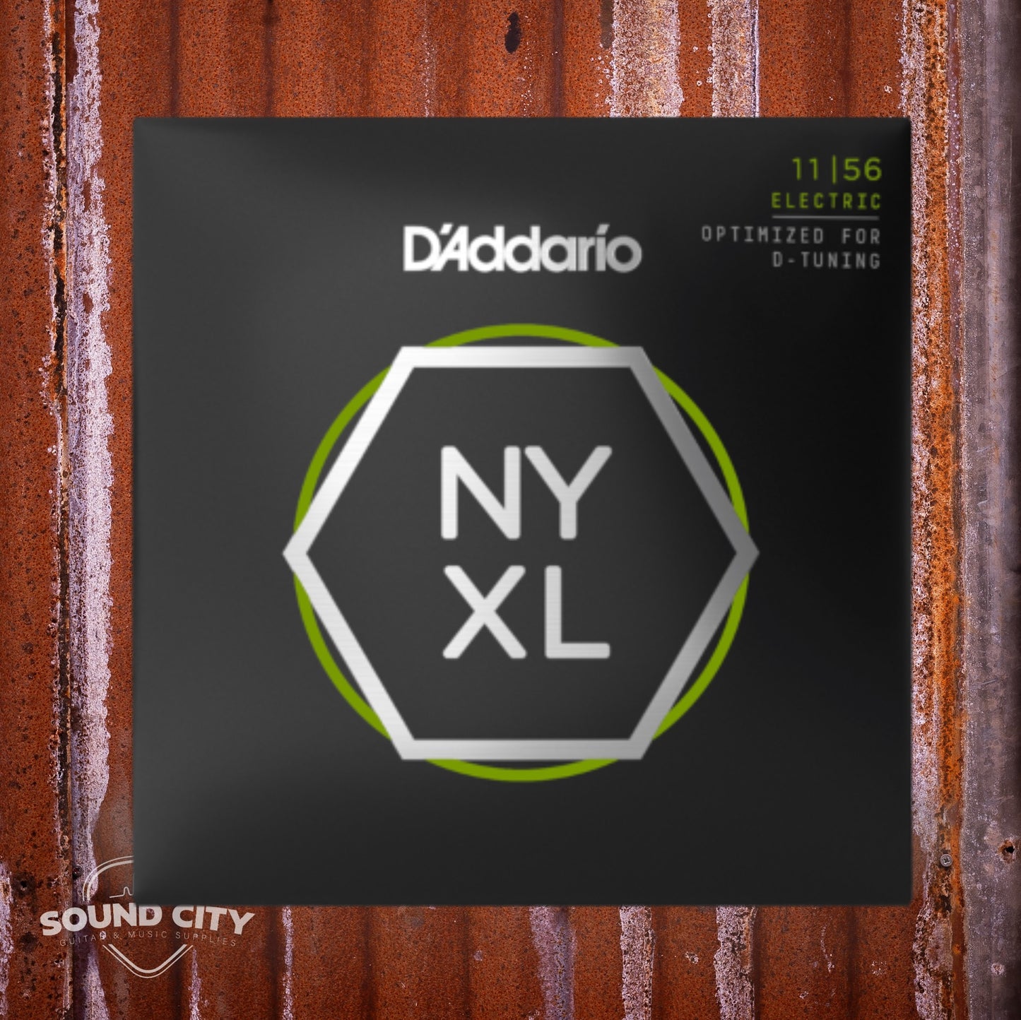 D'Addario NYXL1156 11-56 Medium Top/Extra Heavy Bottom, NYXL Elektrische Gitaarsnaren