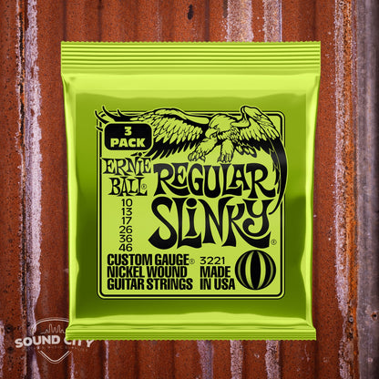 Ernie Ball 3221 Regular Slinky (3 Pack)