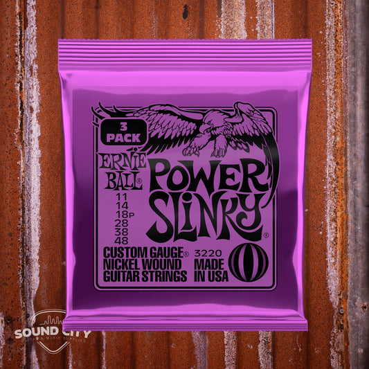 Ernie Ball 3220 Power Slinky (3 Pack)