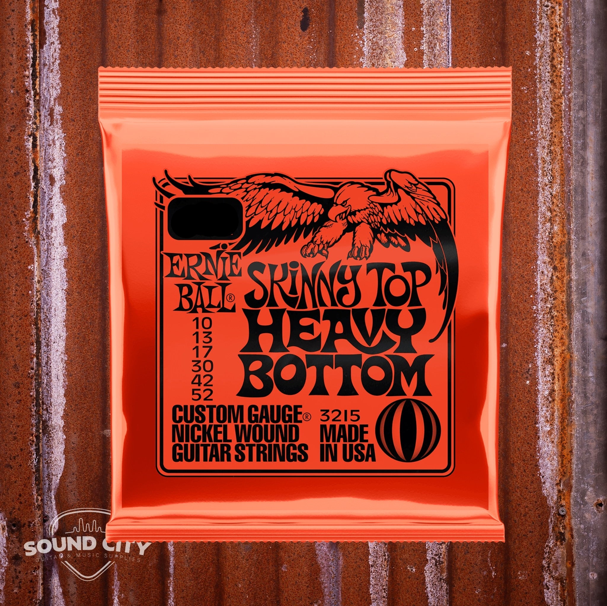Ernie Ball 2215 Skinny Top Heavy Bottom 10-52 snaren