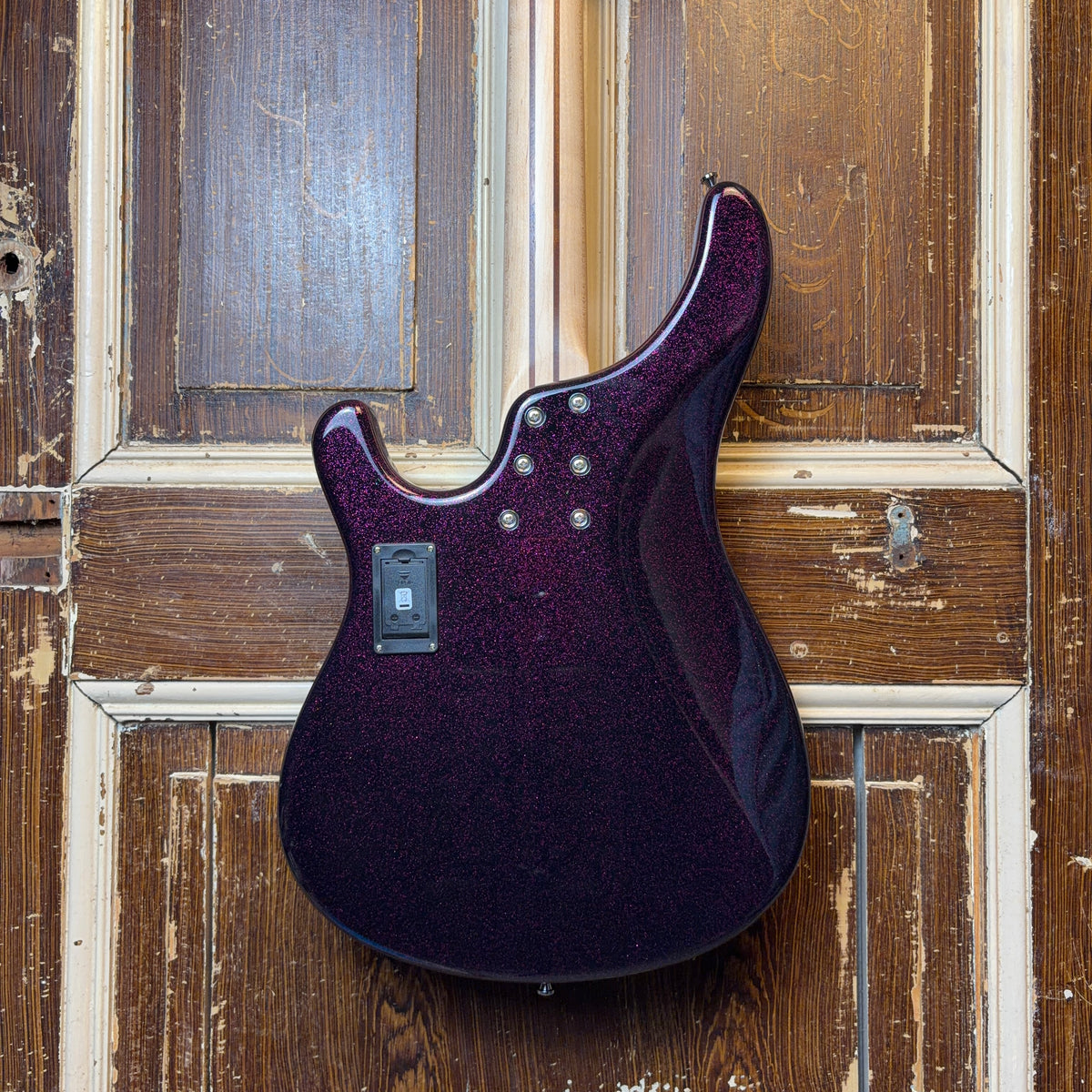 Sandberg Basic Ken Taylor 40th Anniversary – Sparkle Violet One-Off Elektrische Basgitaar