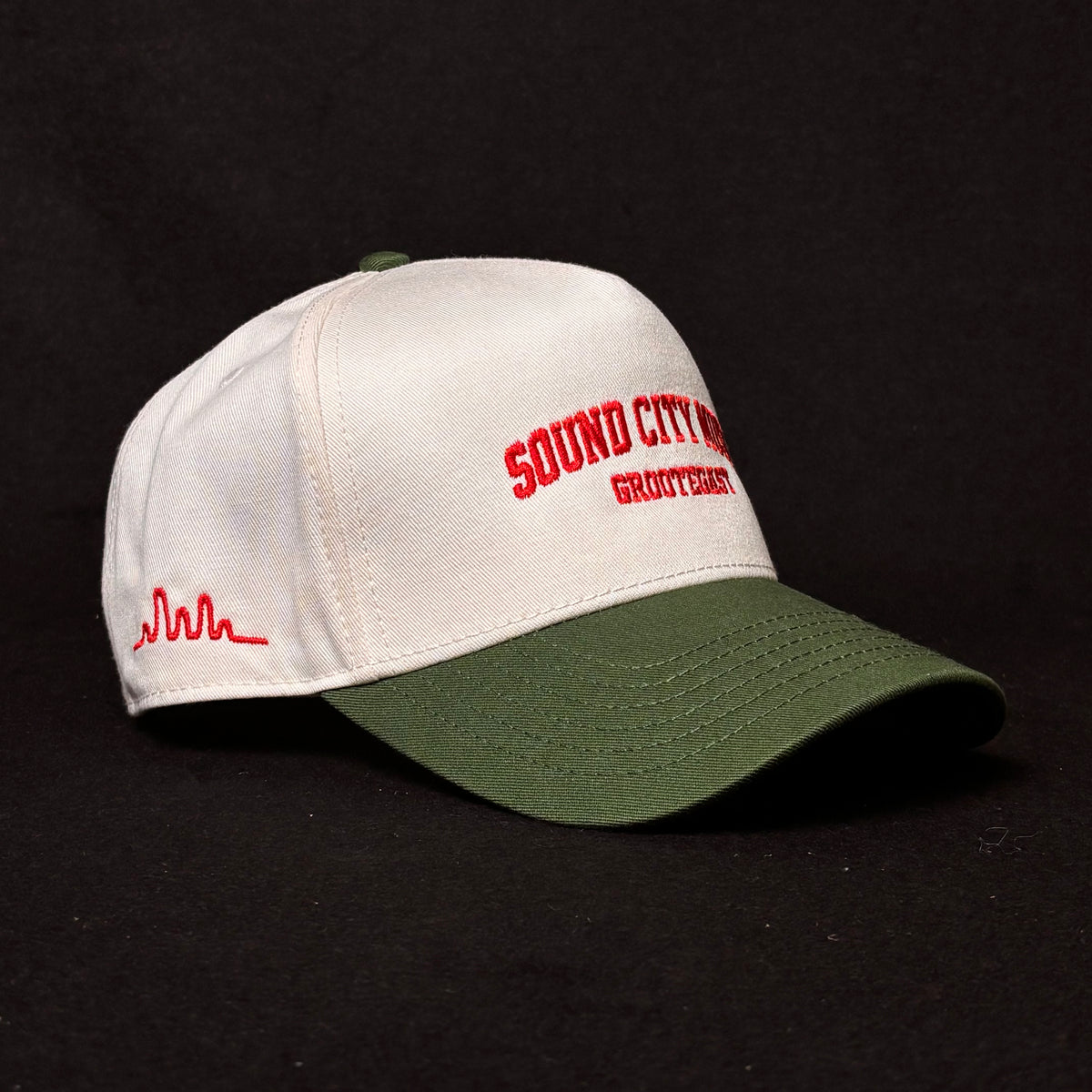 Sound City Music Grootegast Two-tone Cap Green/Red