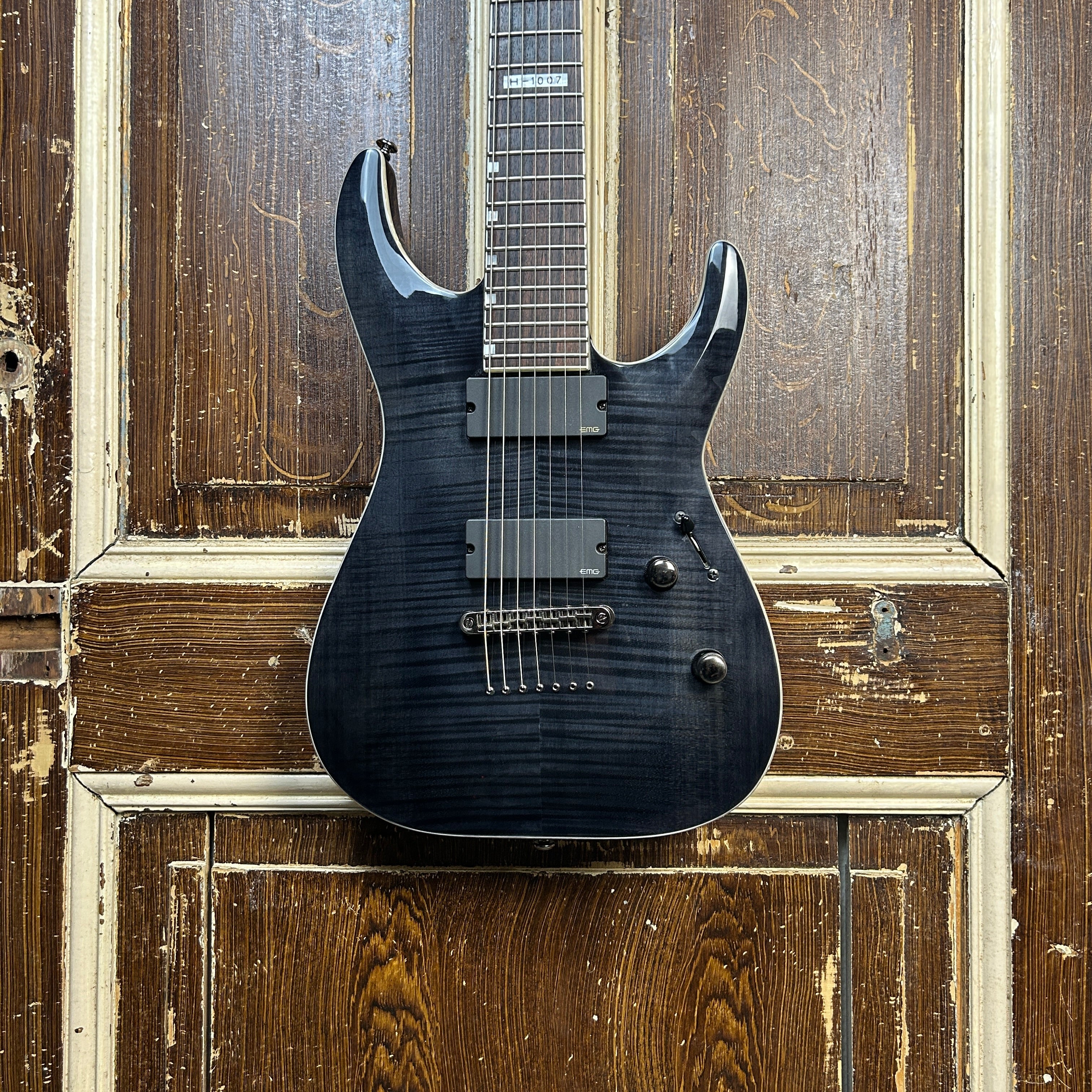 ESP LTD Deluxe H-1007 See Thru Black (Occasion)