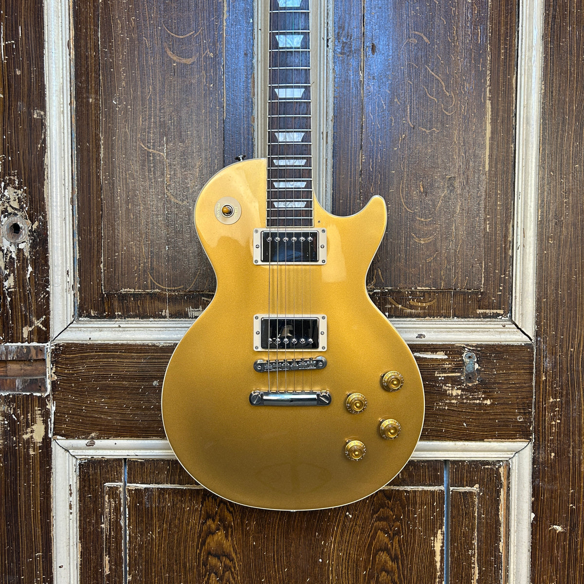 Gibson Les Paul Standard Goldtop Elektrische Gitaar + Koffer (Occasion)