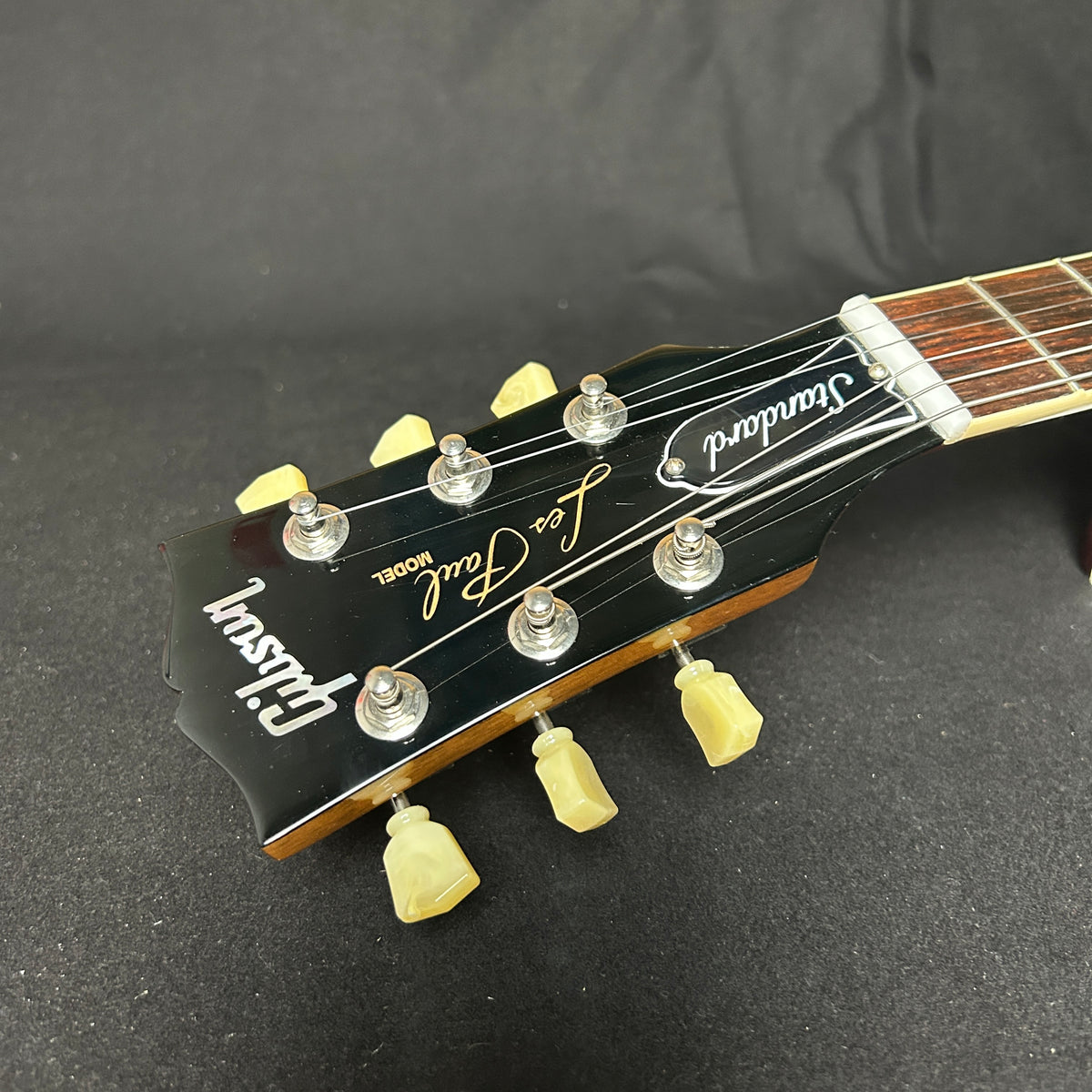 Gibson Les Paul Standard Goldtop Elektrische Gitaar + Koffer (Occasion)