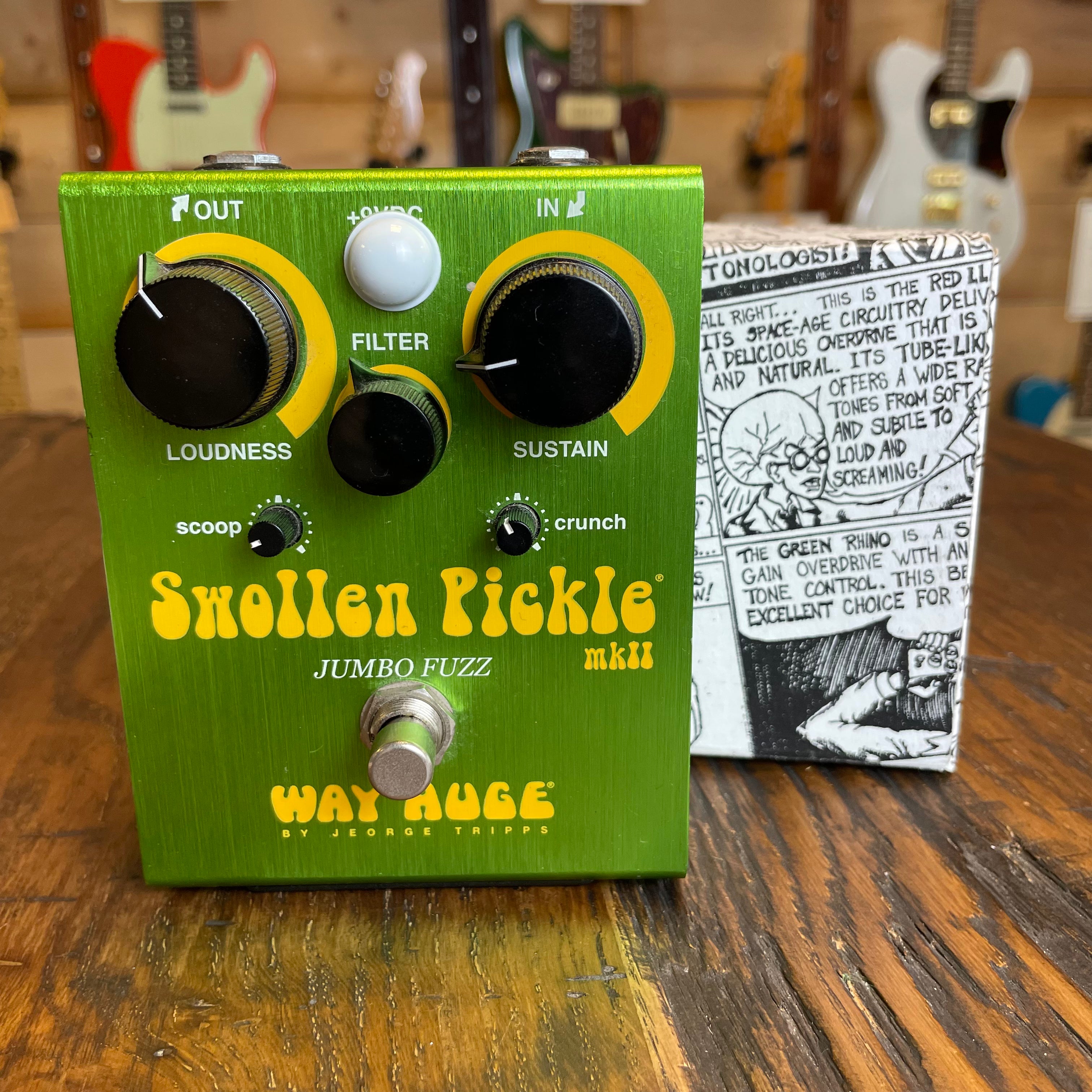 Way Huge Swolen Pickle Jumbo Fuzz MKII Effectpedaal (occasion)