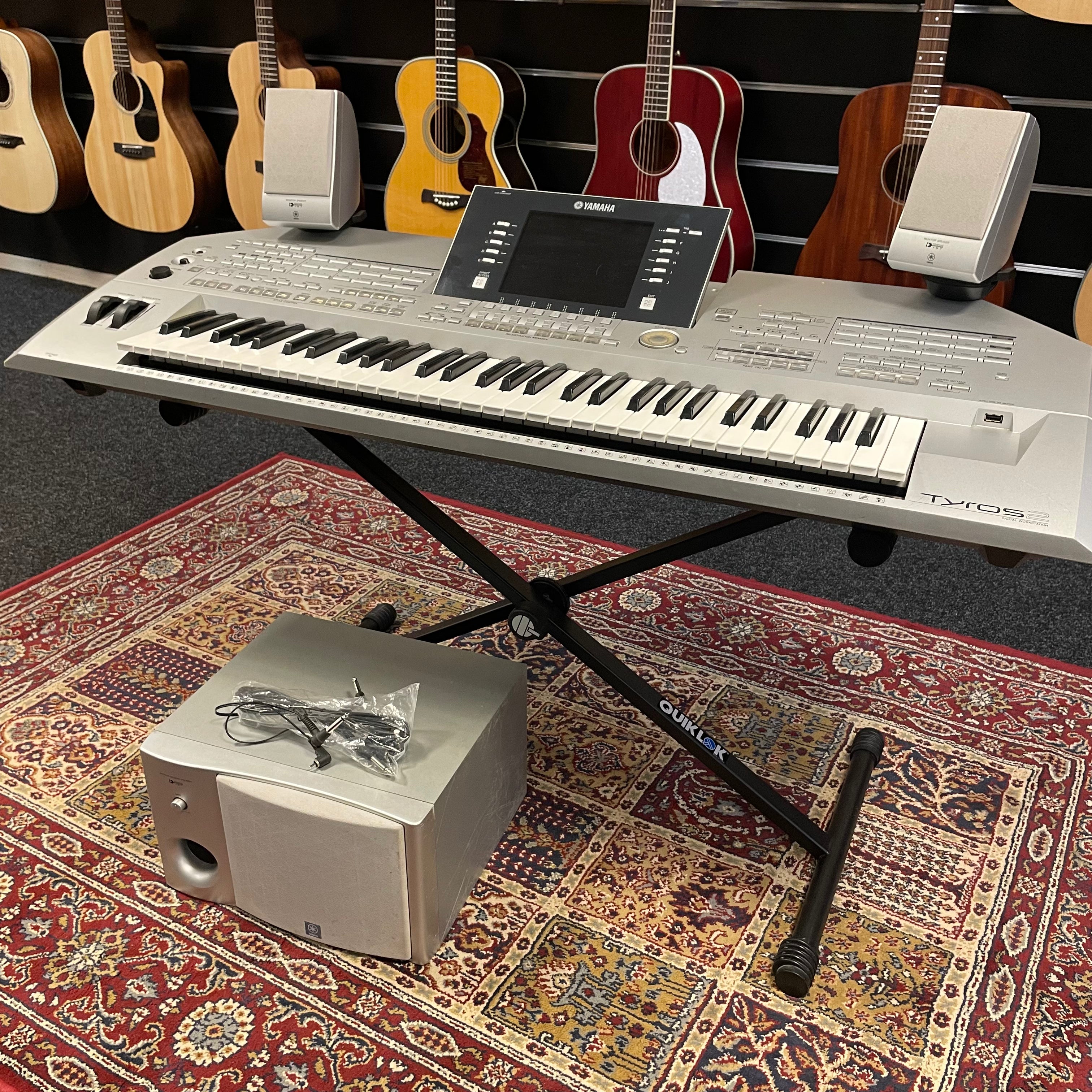 Yamaha Tyros 2 Digital Workstation met speakers (occasion)