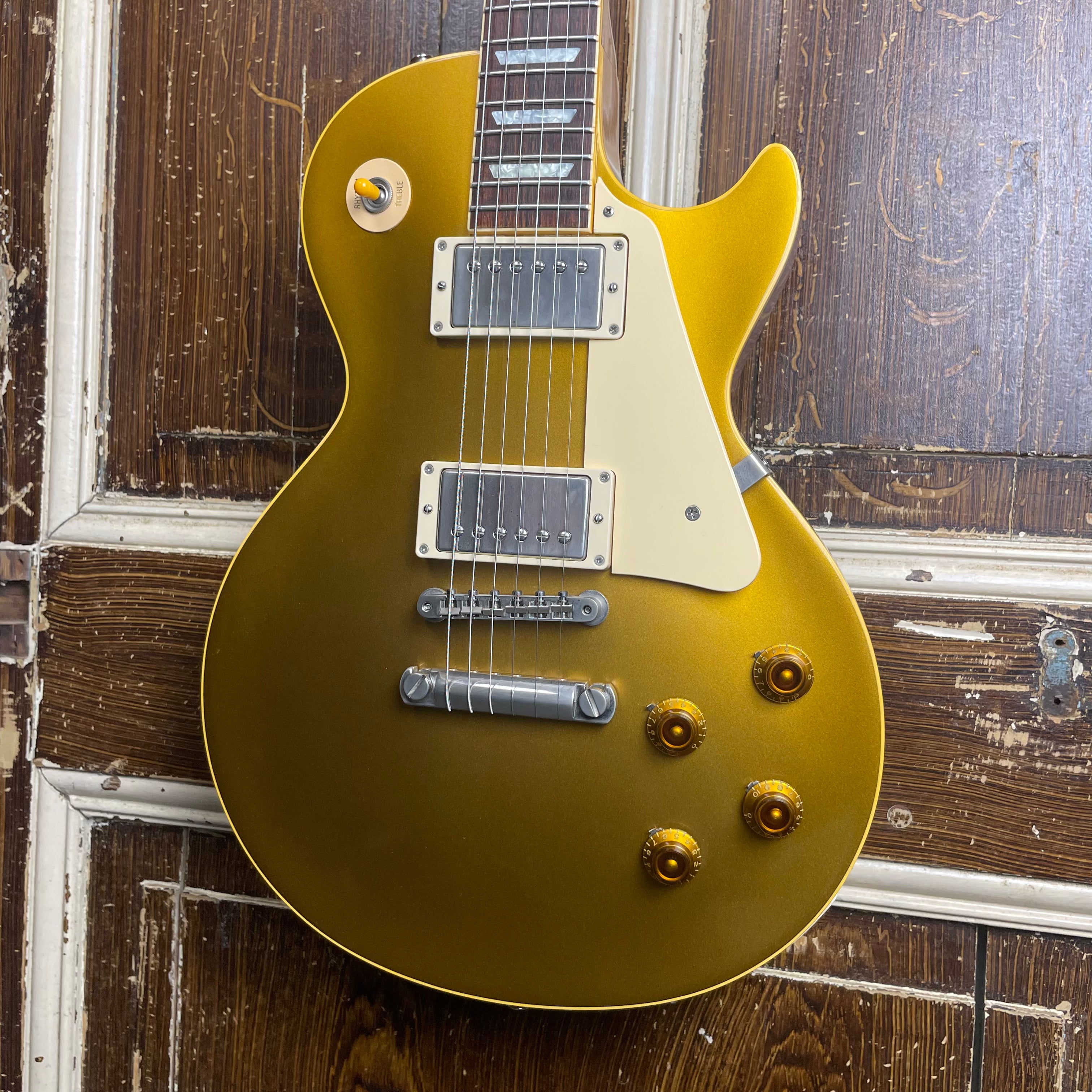 Gibson Historic Custom Shop LPR-7 Gold Top Les Paul Elektrische gitaar (occasion)