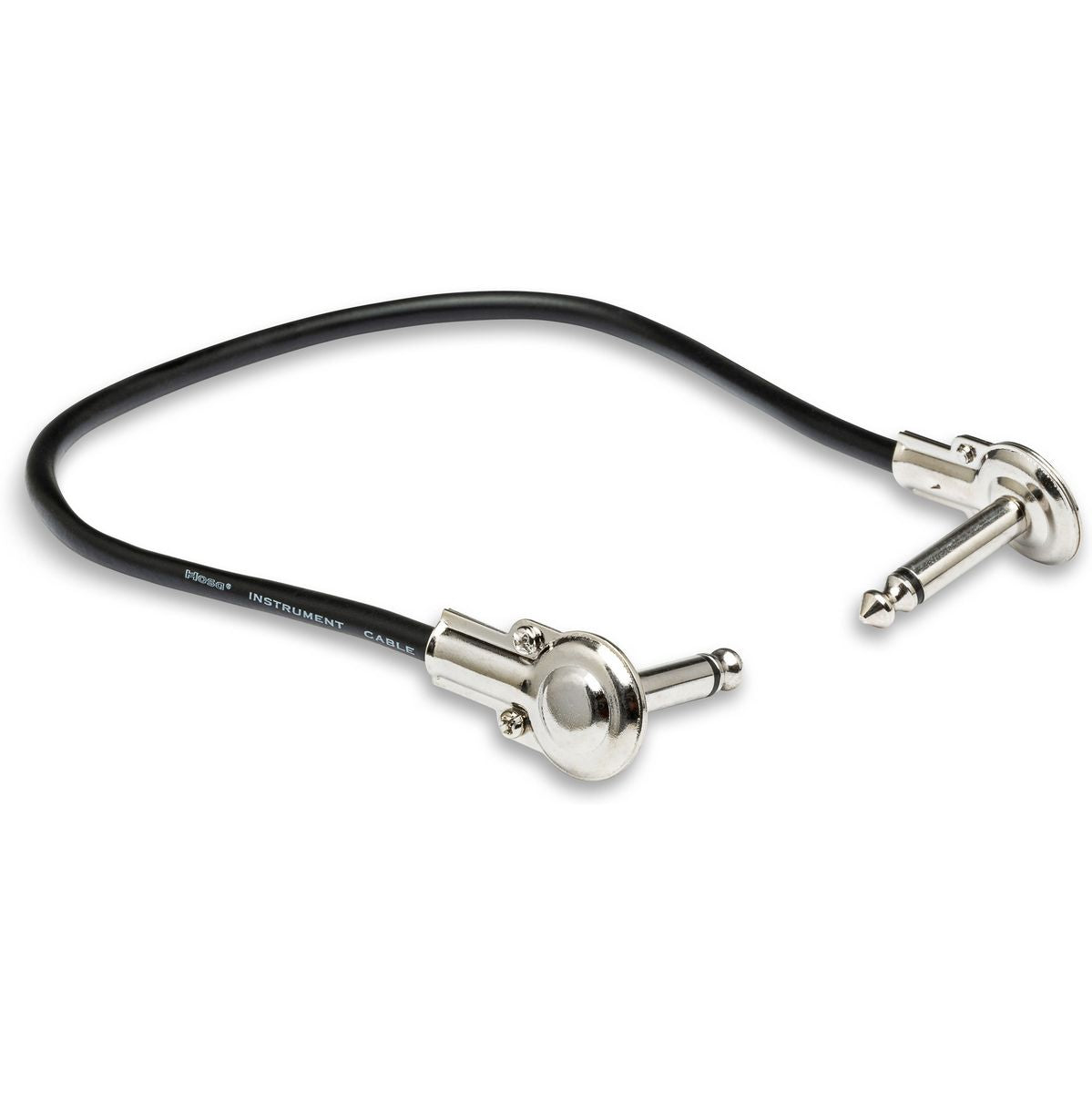 Hosa IRG-101 Guitar Patch Cable Low-Profile R-ANG To S 1FT