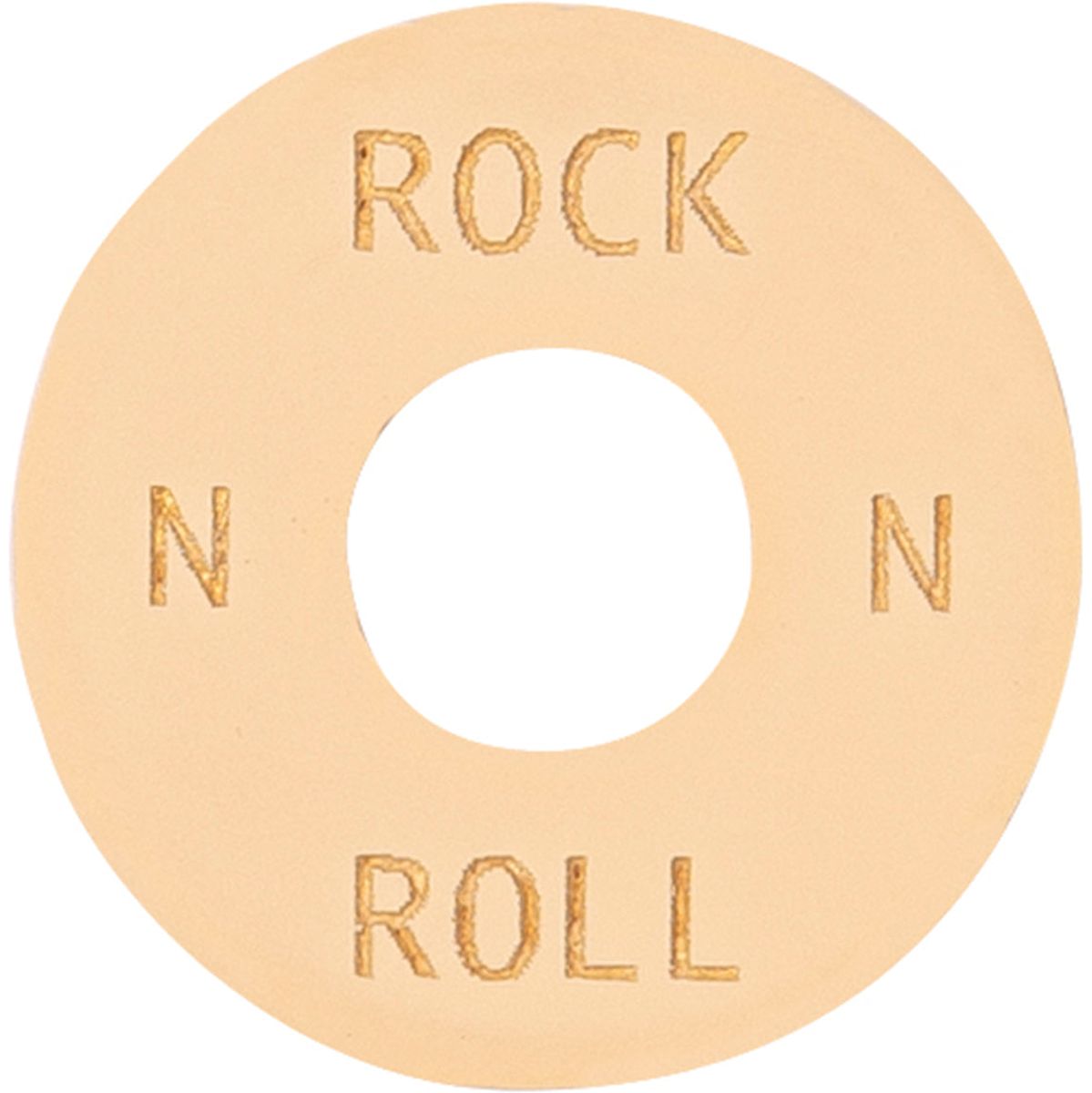 Joe Doe Poker Chip In Aged White - Rock - Roll