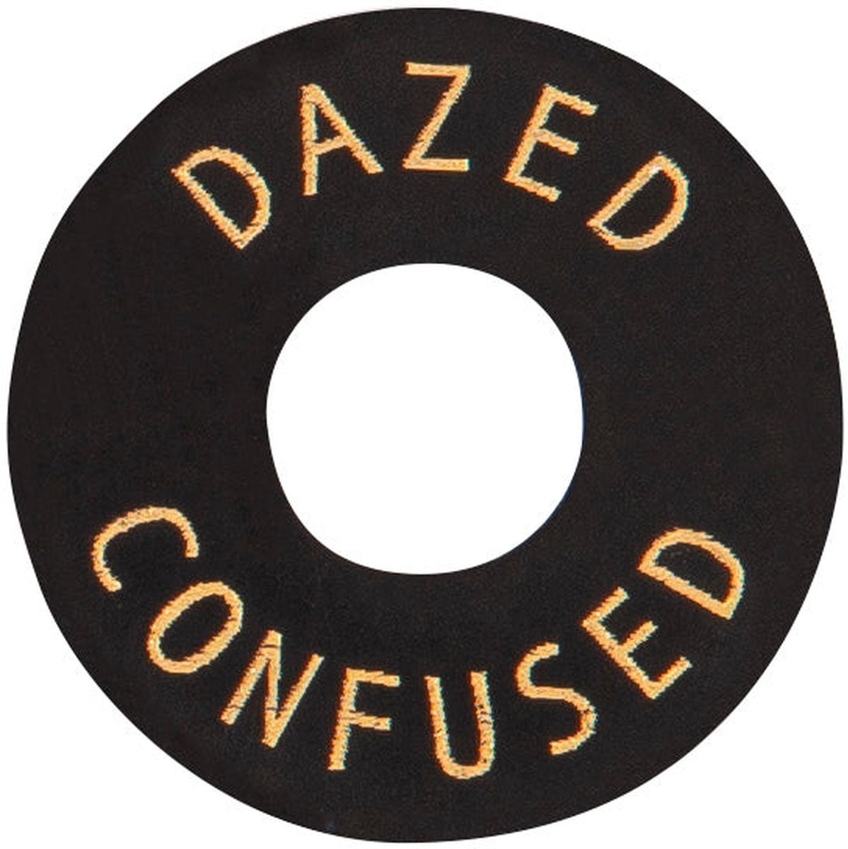 Joe Doe Poker Chip In Aged Black - Dazed - Confused
