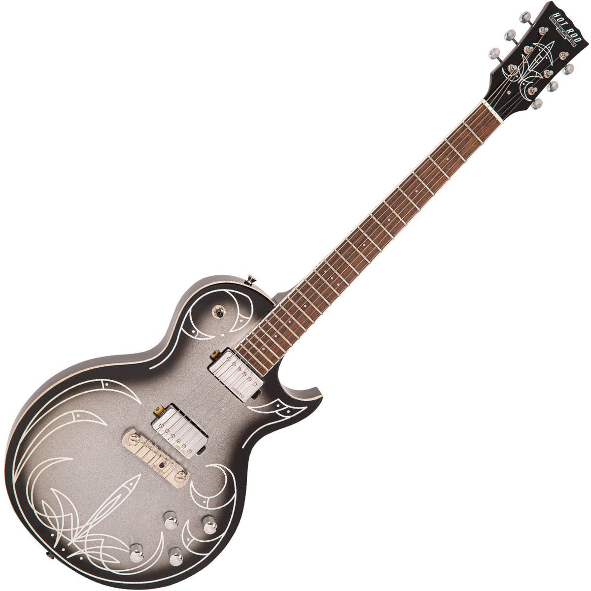 Vintage Joe Doe By Vintage - Hot Rod Silverburst w/ Case