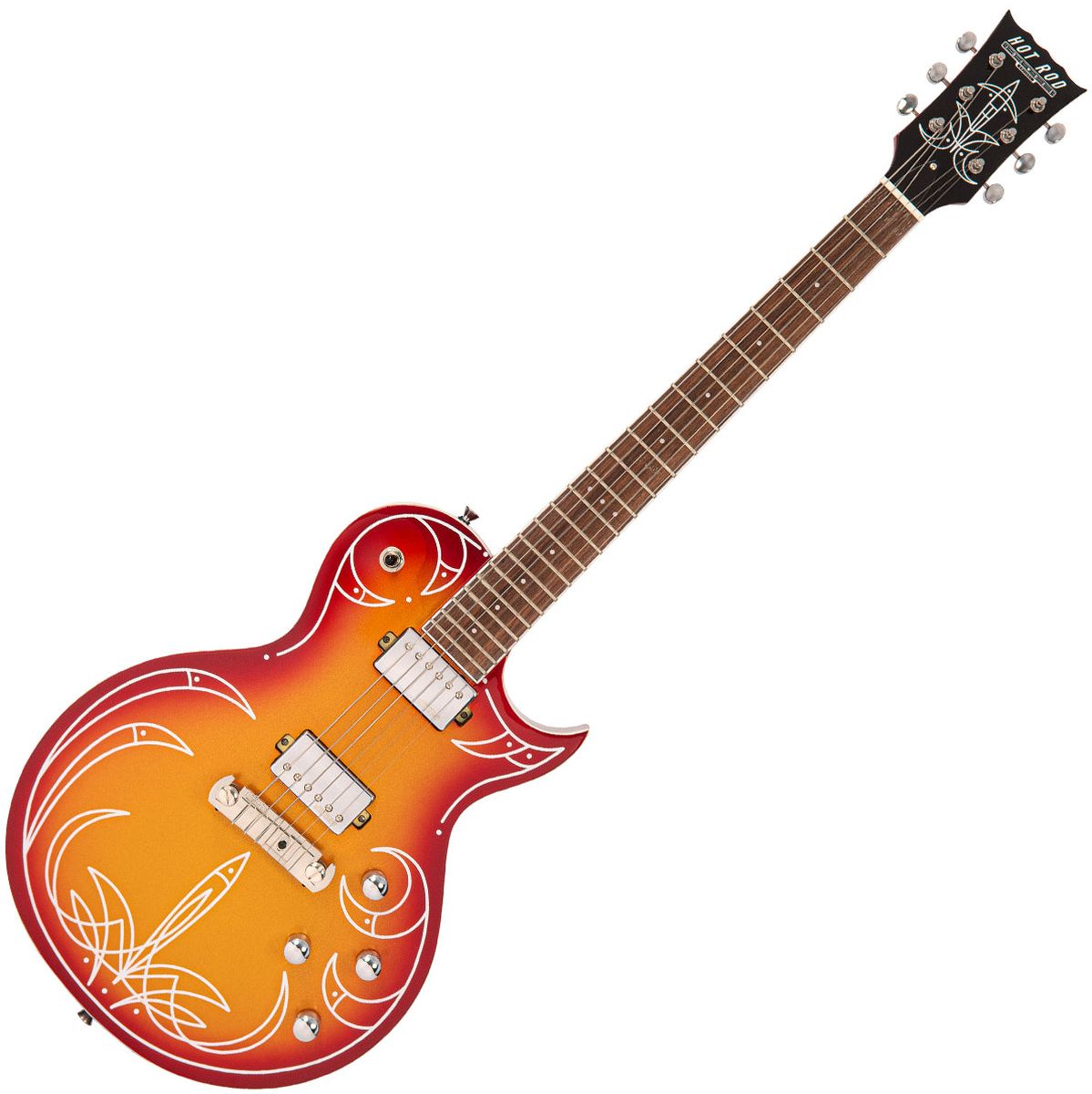 Vintage Joe Doe By Vintage - Hot Rod Cali-Sunset Burst w/ Case