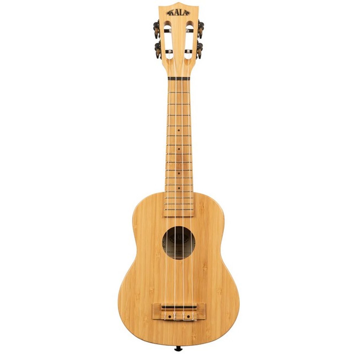 Kala All Solid Bamboo Soprano Ukulele w/ Bag