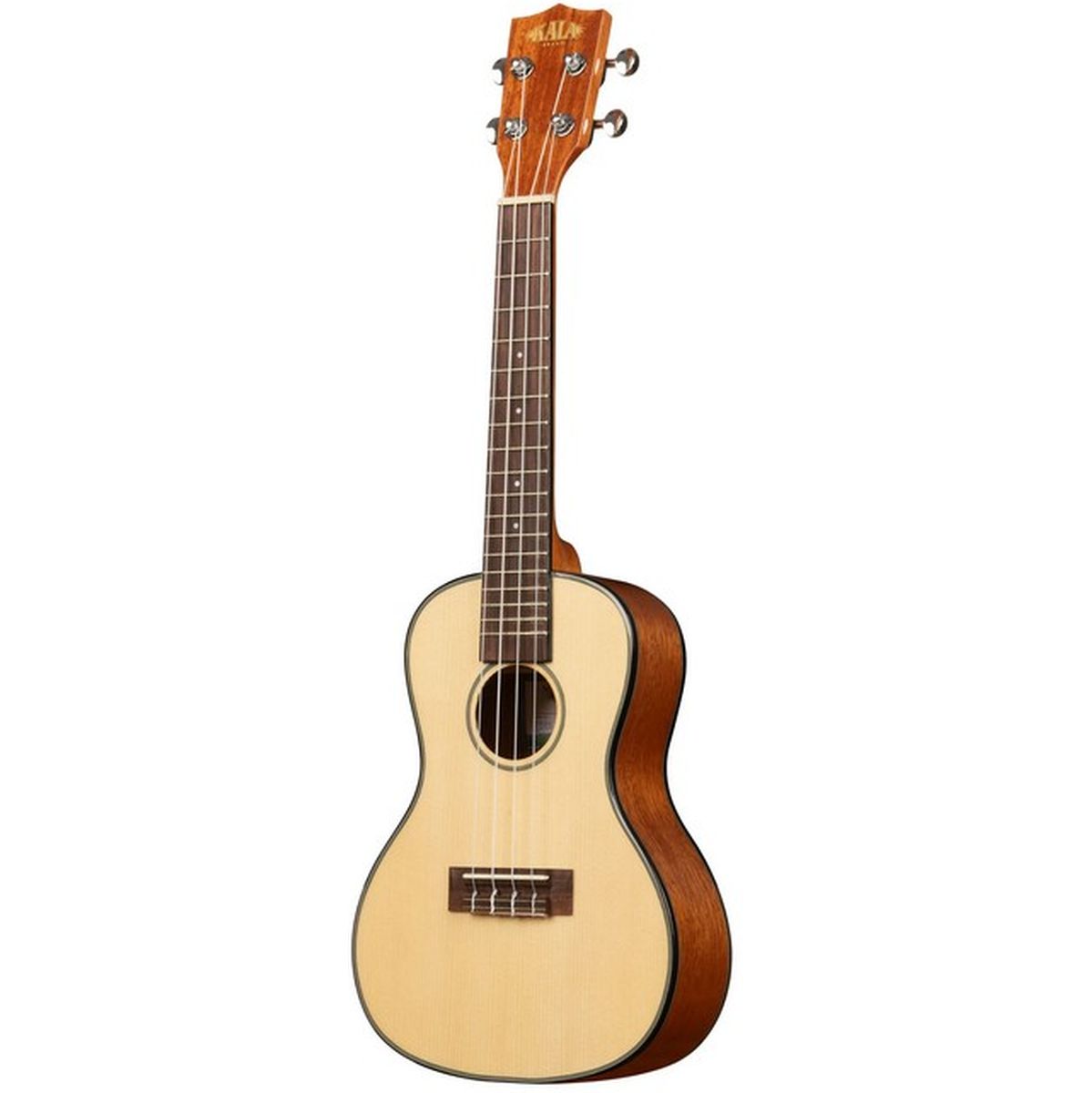 Kala Solid Spruce Top Concert Gloss Ukulele w/ Bag