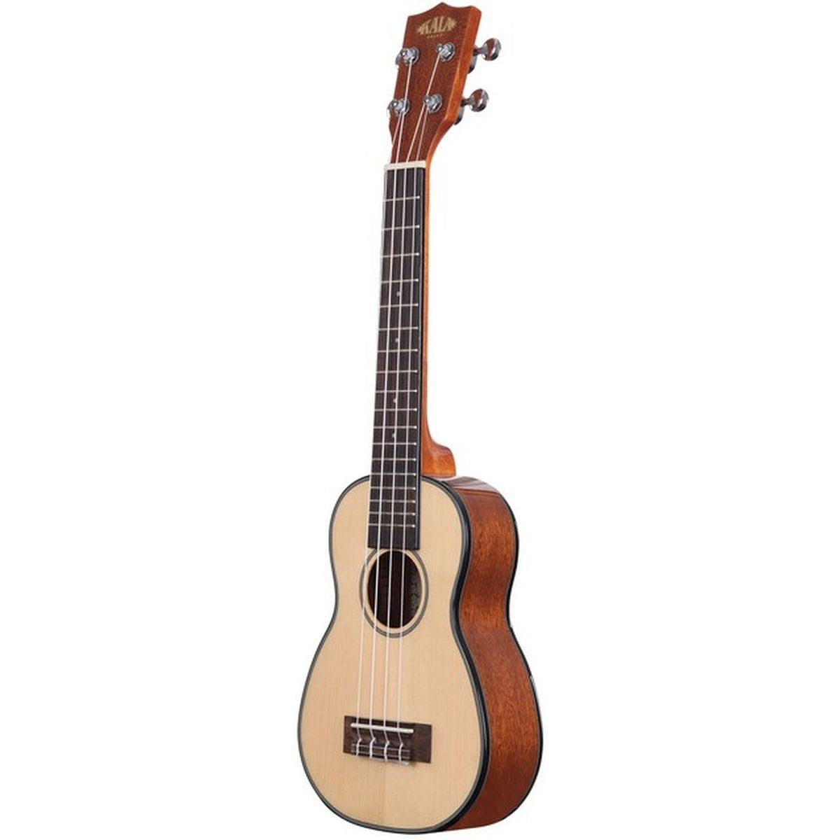 Kala Solid Spruce Top Gloss Soprano Long w/ Bag